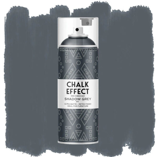 Cosmos Chalk Effect Spray Paint Shadow Grey