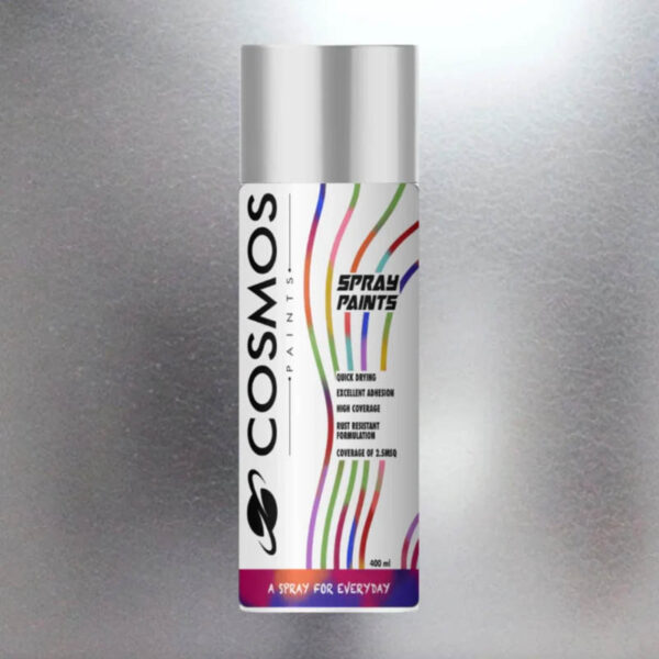 Cosmos Spray Paint 400ml Bright Chrome 318
