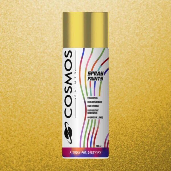 Cosmos Spray Paint 400ml Gold 2595