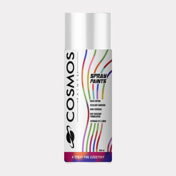 Cosmos Spray Paint 400ml Matte White 1007