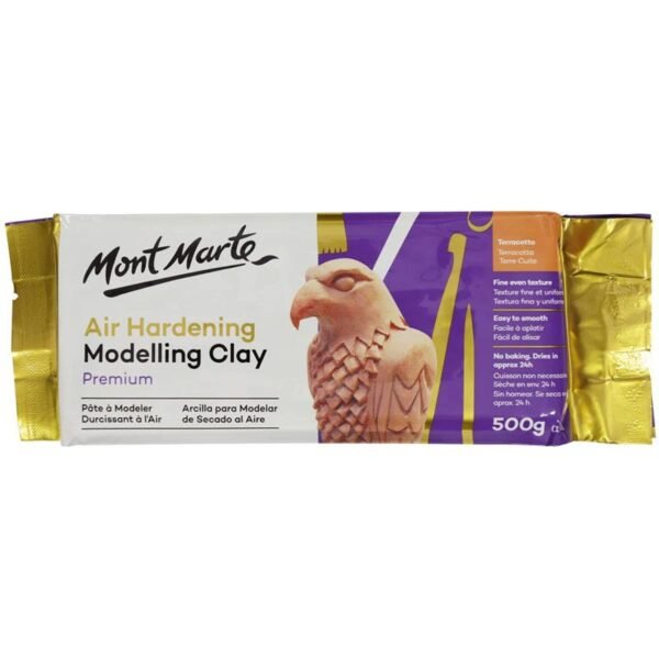 Mont Marte Air Dry Clay Terracotta 500g