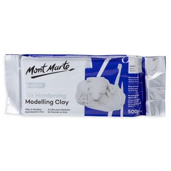Mont Marte Air Dry Clay White 500g