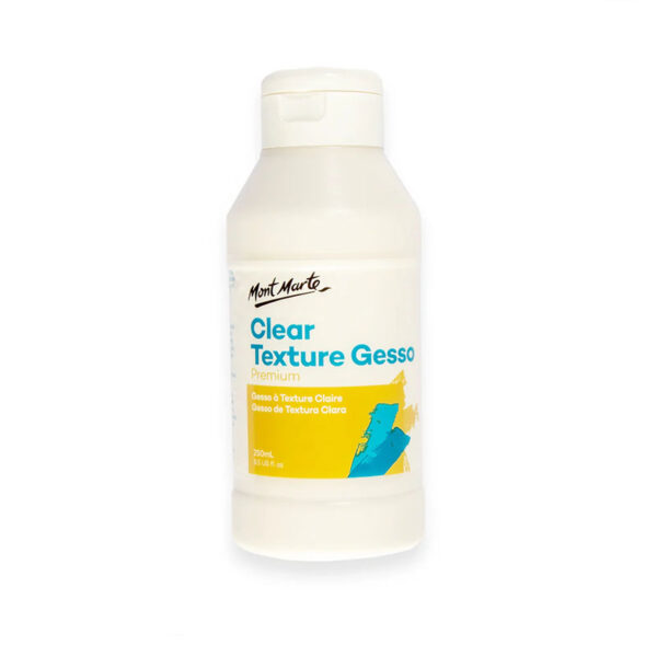 Mont Marte Clear Texture Gesso 250ml