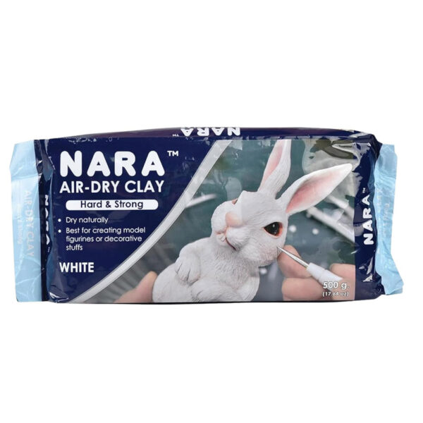 Nara Air Hardening Clay White 500g