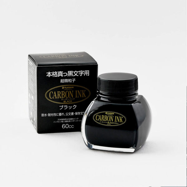 Platinum Carbon Pigmented Fountain Pen Ink 60ml