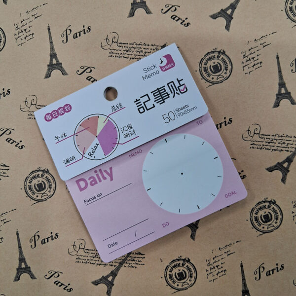 Sharetime Daily Planner Memo Sticky Notes 55x90mm (9533-8)