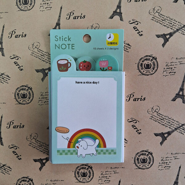 Sharetime Dog Themed Page Marker Sticky Notes (9538-4)