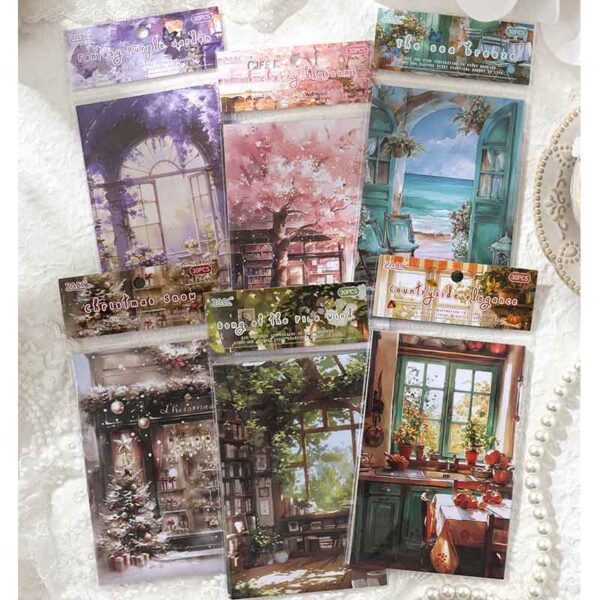 ZABC Morning Impression Retro Journal Paper CXYX-6