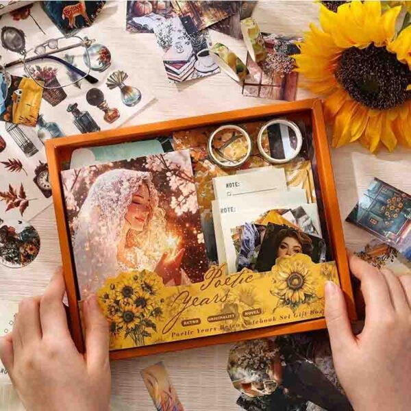 ZABC Poetic Years Retro Journal Kit Poetic Years SYNH-4-03