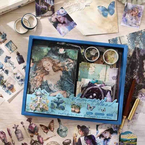 ZABC Poetic Years Retro Journal Kit Summer Mood SYNH-4-02