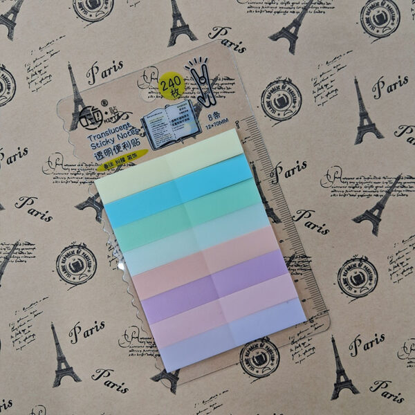 Colour Translucent Post It Flags (99BP278)