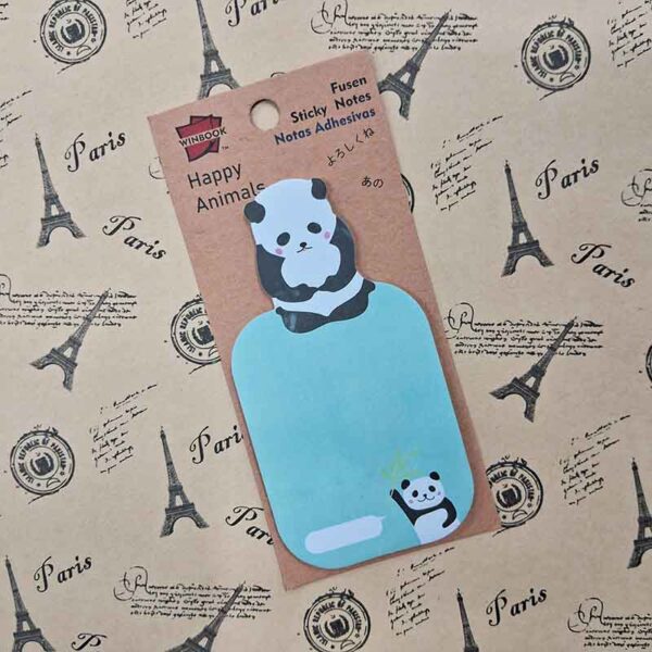 Fancy Animal Shaped Sticky Notes Panda