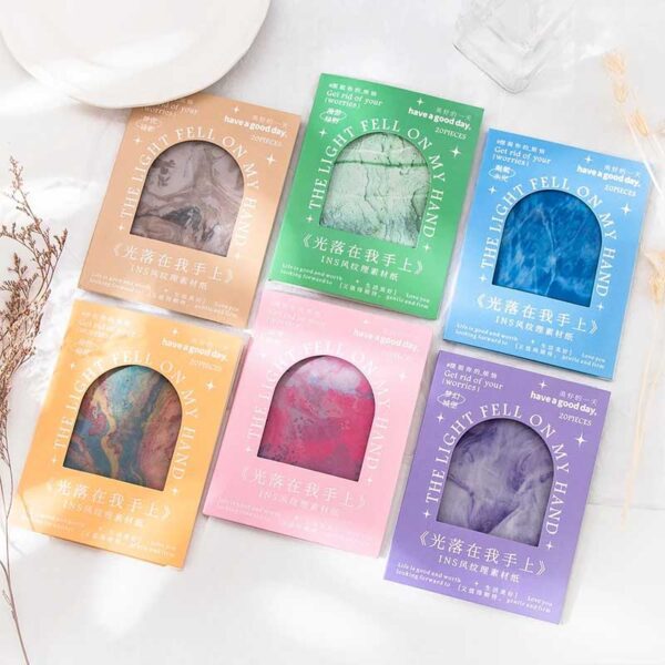 Journal Light Fell On Hand Vintage Paper MHD-GLWS