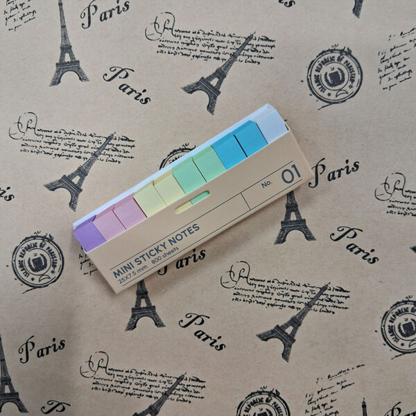 Kingjet Mini Pastel Sticky Note Flags (KJ-01B043)