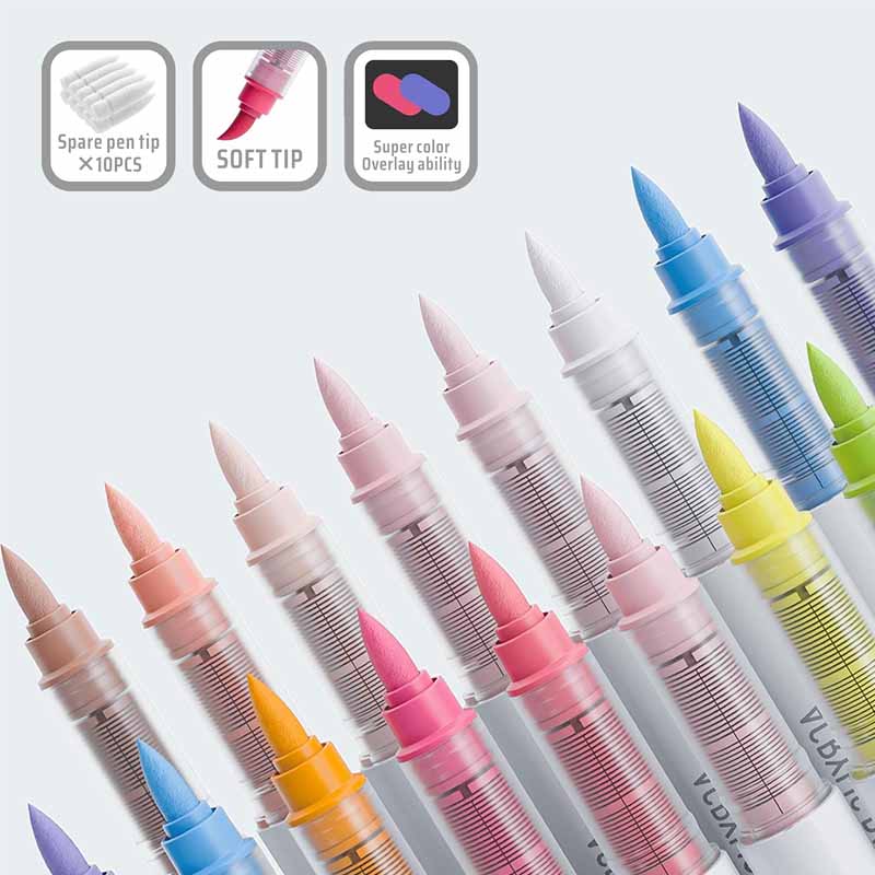Languo Acrylic Brush Marker Set of 240 (M720-31)