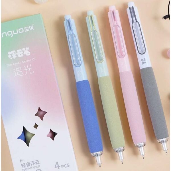 Languo Color Series Grip Gel Pen Set of 4 Q2011