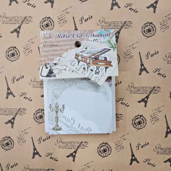 Miss Time Retro Printed Sticky Notes 3x3 SGBLT-11245 Design 3