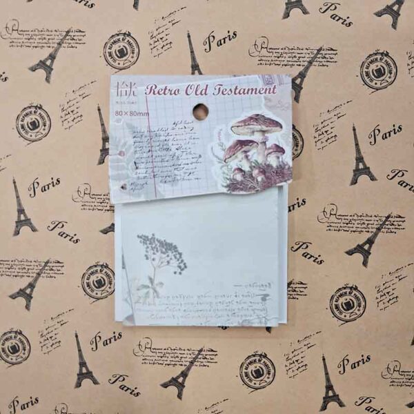 Miss Time Retro Printed Sticky Notes 3x3 SGBLT-11245 Design 4