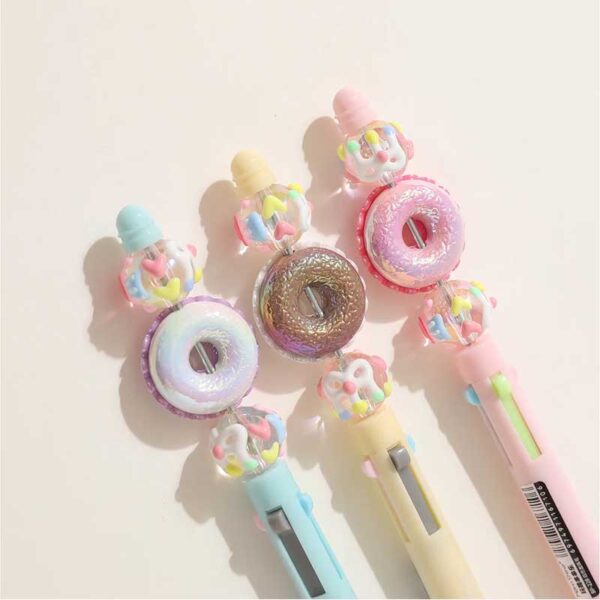 Morn Shine Doughnut Spinning 4 Color Ball Pen BP-228