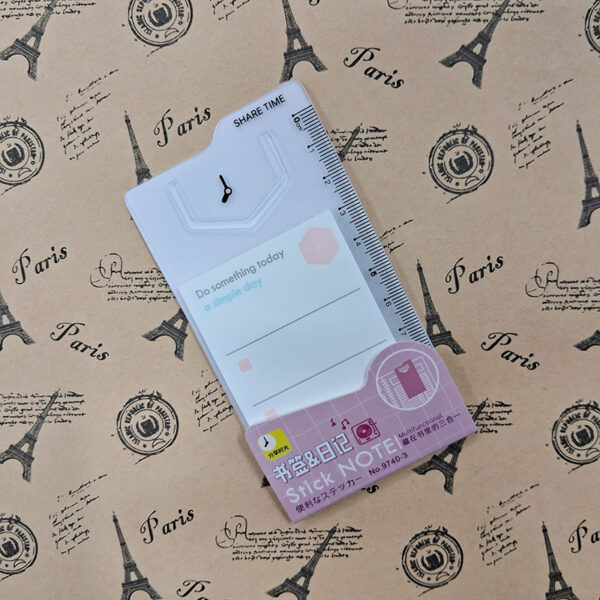 Sharetime Planner Sticky Notes With Bookmark No.9740-3