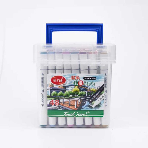 Touch Cool Alcohol Dual Tip Marker Set of 48