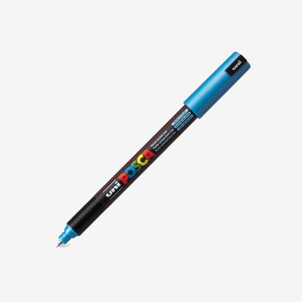 Uni Posca Paint Marker PC-1MR Metallic Blue