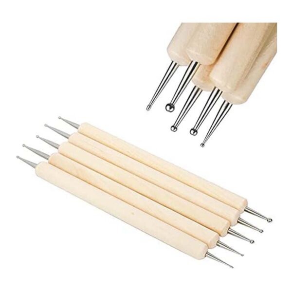 Wooden Ball Tool Set of 5