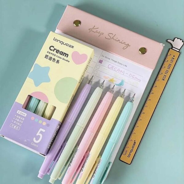 Languo Colour Studio Cream Gel Pen 5pc
