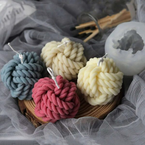 Rope Candle Mould HBR15-38