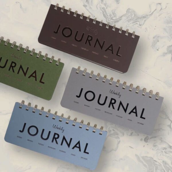 Weekly Planner Journal Wiro Book BQB780-1775