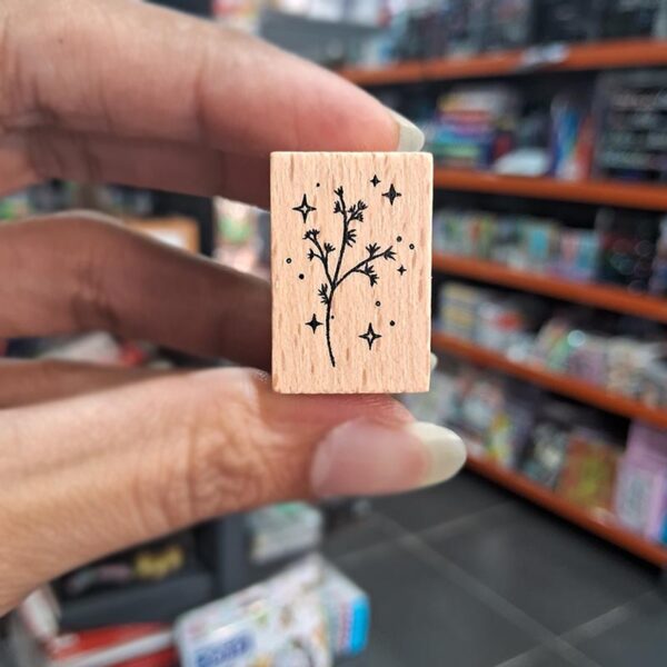 Wood Mounted Stamp 60x120mm (DSF-1)