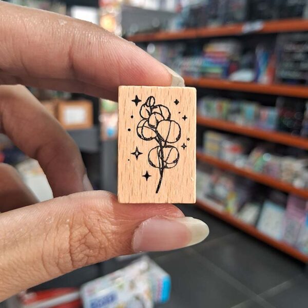 Wood Mounted Stamp 60x120mm (DSF-15)