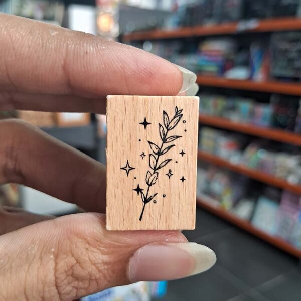 Wood Mounted Stamp 60x120mm (DSF-17)