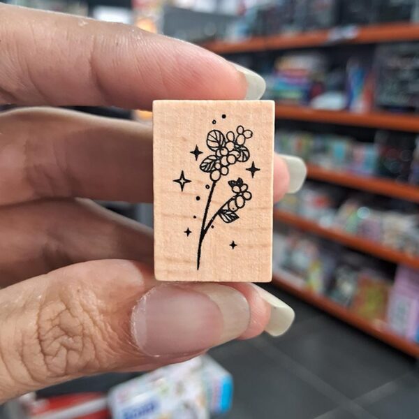 Wood Mounted Stamp 60x120mm (DSF-2)