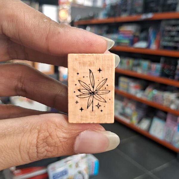 Wood Mounted Stamp 60x120mm (DSF-27)