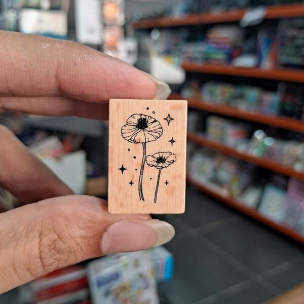 Wood Mounted Stamp 60x120mm (DSF-38)