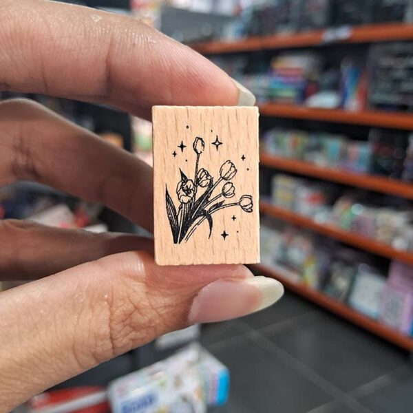 Wood Mounted Stamp 60x120mm (DSF-4)