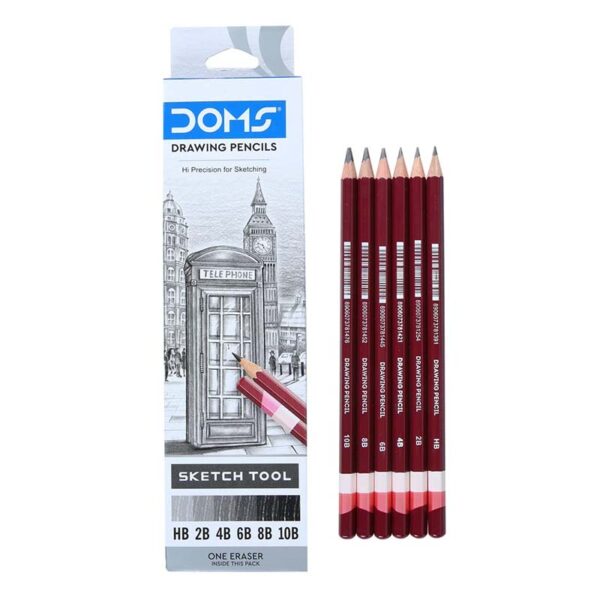 Doms Drawing Pencil Set of 6