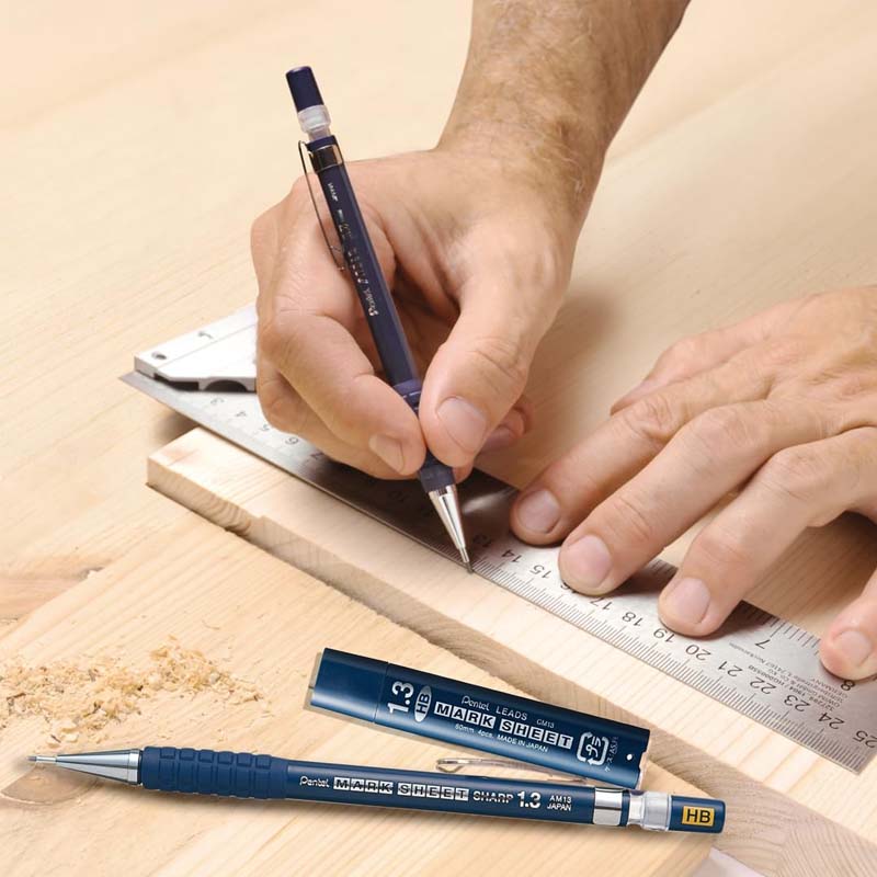 Pentel Mark Sheet Mechanical Pencil With Lead 1.3mm