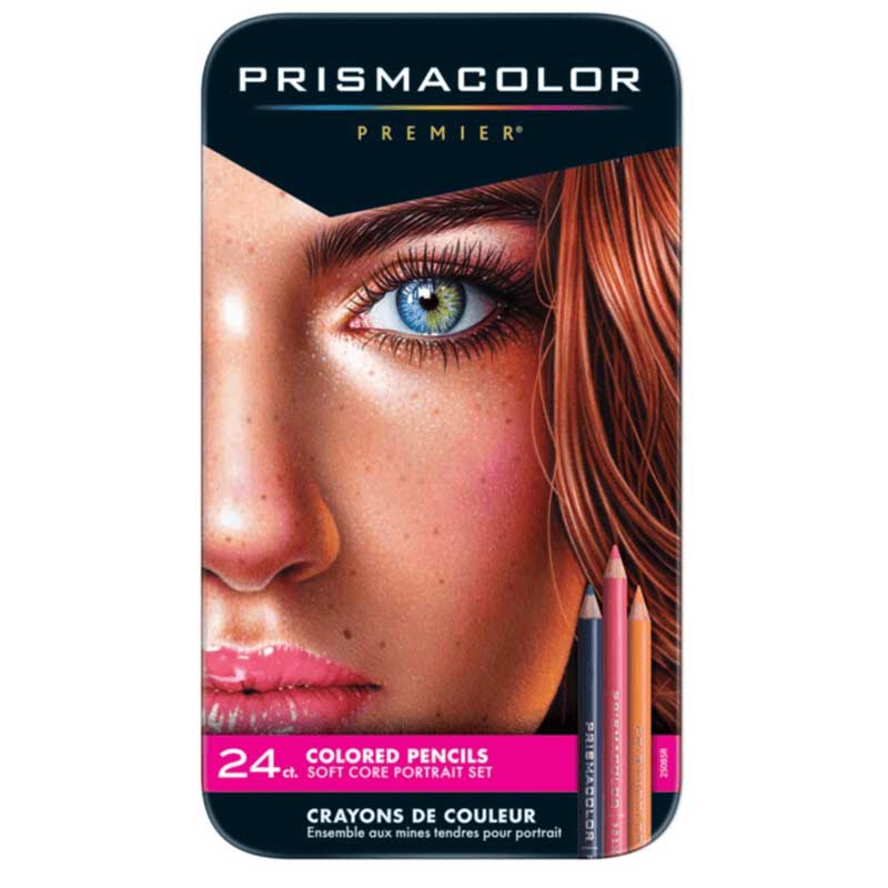 Prismacolor Artist Colour Pencils Portrait Set of 24