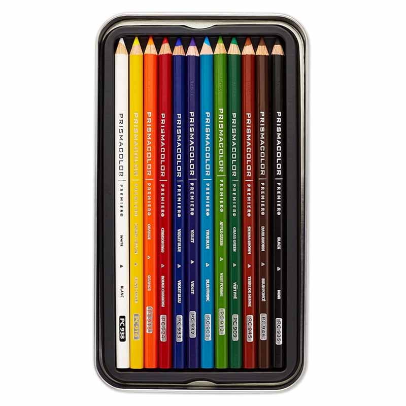 Prismacolor Artist Colour Pencils Set of 12-1