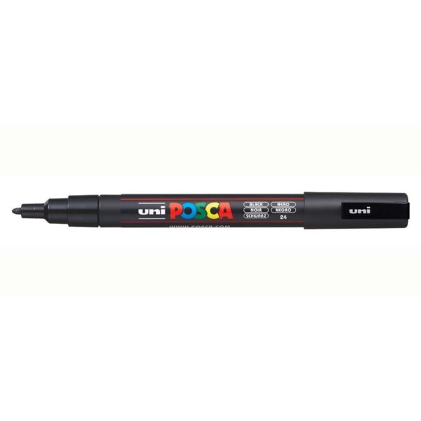 Uni Posca Paint Marker PC-3M Black