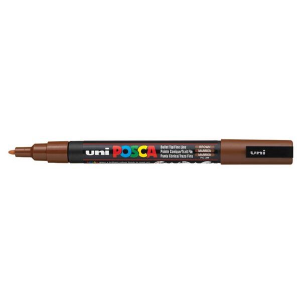 Uni Posca Paint Marker PC-3M Brown