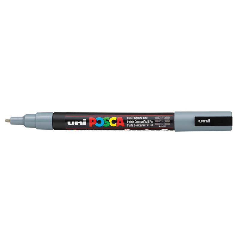 Uni Posca Paint Marker PC-3M Grey