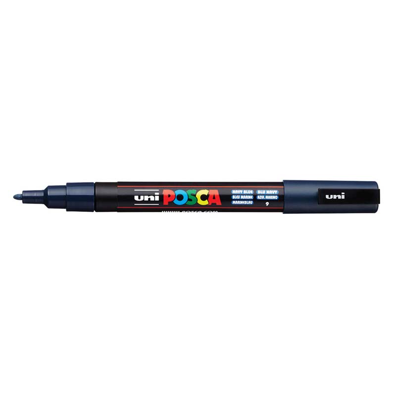 Uni Posca Paint Marker PC-3M Navy Blue