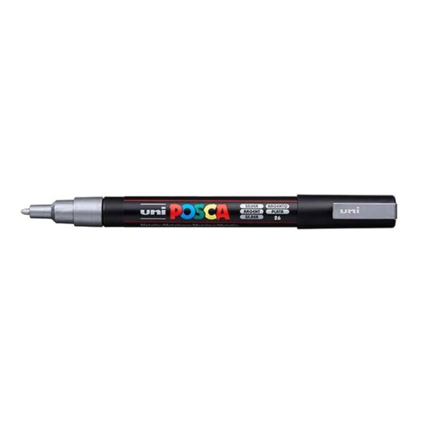 Uni Posca Paint Marker PC-3M Silver