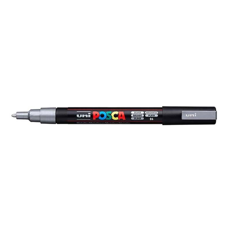 Uni Posca Paint Marker PC-3M Silver