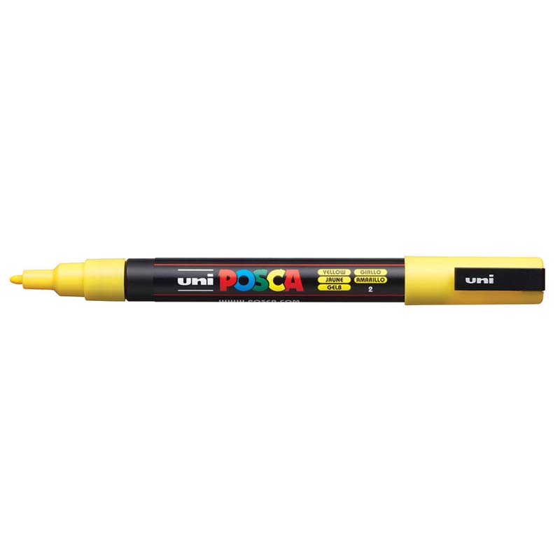 Uni Posca Paint Marker PC-3M Yellow