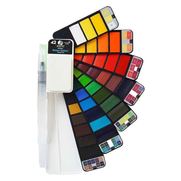 Brustro Travel Watercolour Set of 42