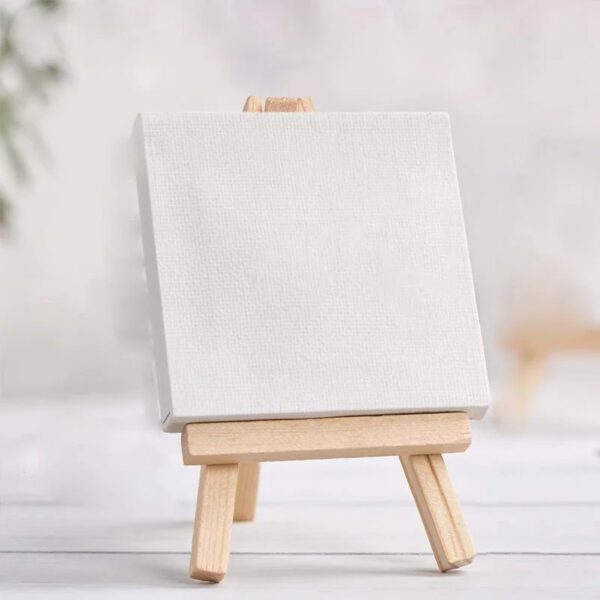 Frame Canvas With Easel White